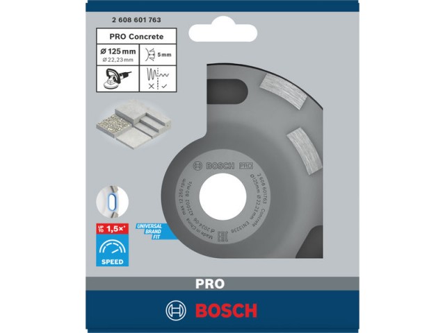 Lončasti brus Bosch PRO Concrete, 2608601763